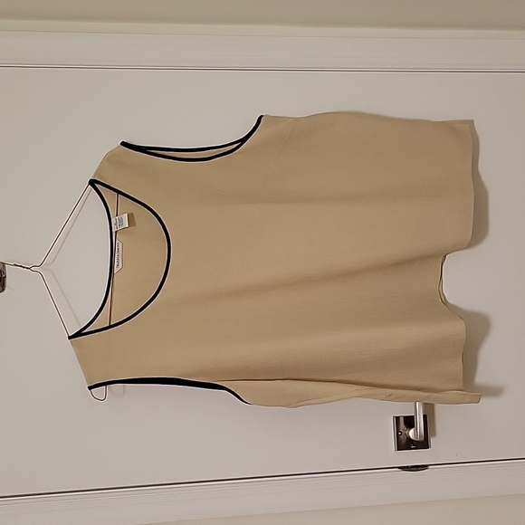 Draper's & Damon's Asian-inspired 2-piece shell & jacket set in 3X - Picture 3 of 11